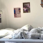 Coastal Stripes Duvet Cover - Pink