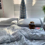 Coastal Stripes Duvet Cover - Yellow