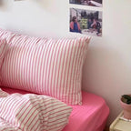 Coastal Stripes Duvet Cover - Yellow