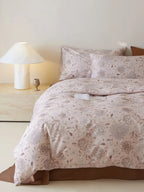Dusty Rose Ditsy Floral Cotton Duvet Cover