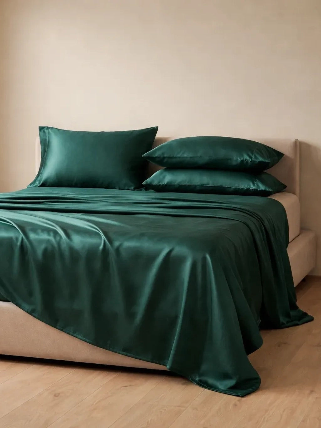 Emerald 22 Momme Silk Flat Sheet