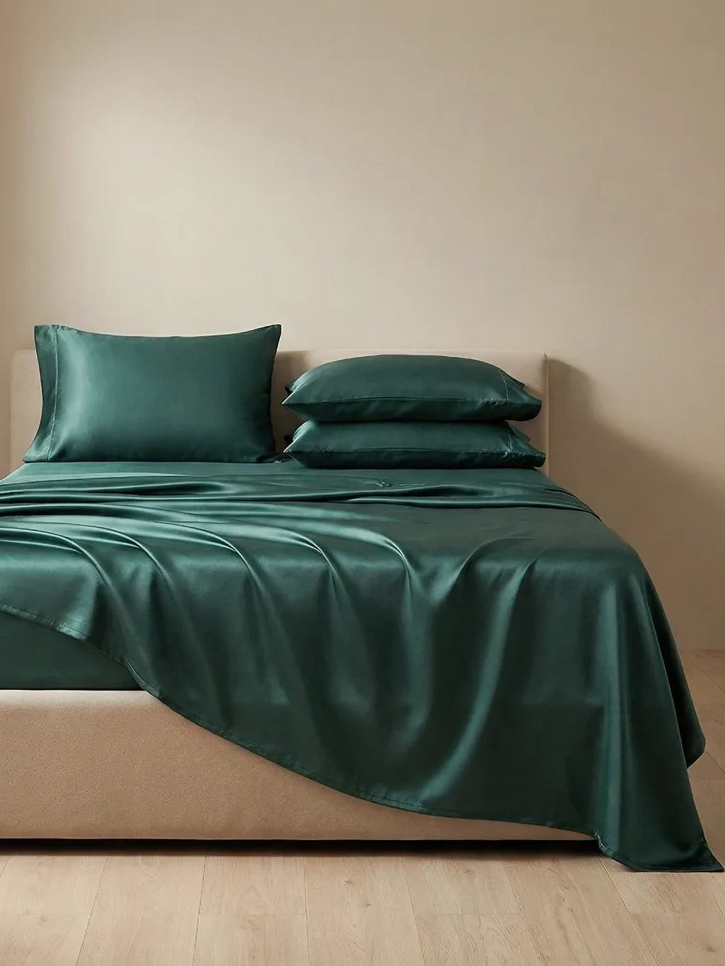 Emerald 22 Momme Silk Flat Sheet