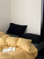 Everyday Contrast Cotton Jersey Bedding Set original reference image 10