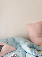 Everyday Contrast Cotton Jersey Bedding Set original reference image 27