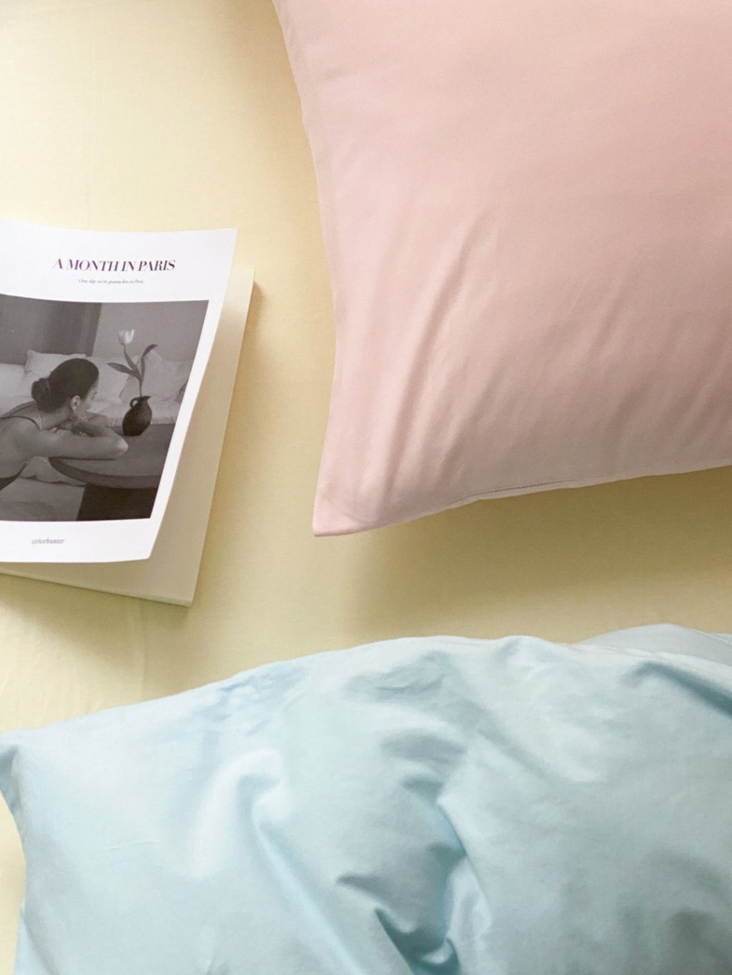 Everyday Contrast Cotton Jersey Bedding Set original reference image 31