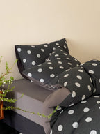 Everyday Dot Cotton Jersey Bedding Set original reference image 4