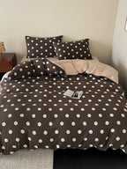 Everyday Dot Cotton Jersey Bedding Set original reference image 9