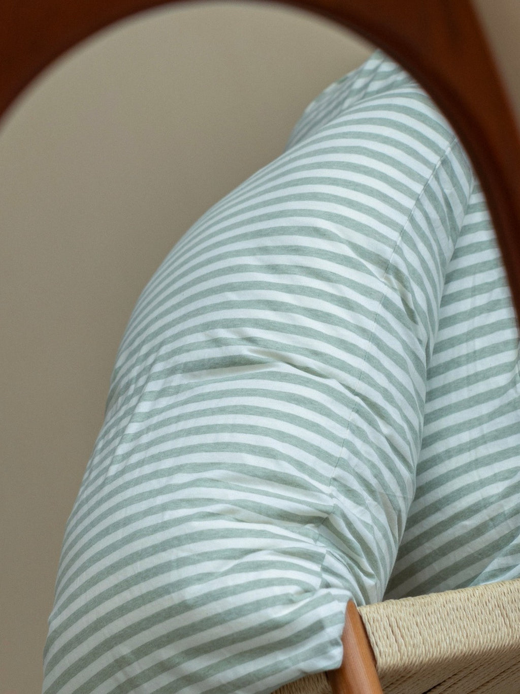 Everyday Stripe Cotton Jersey Bedding Set original reference image 5