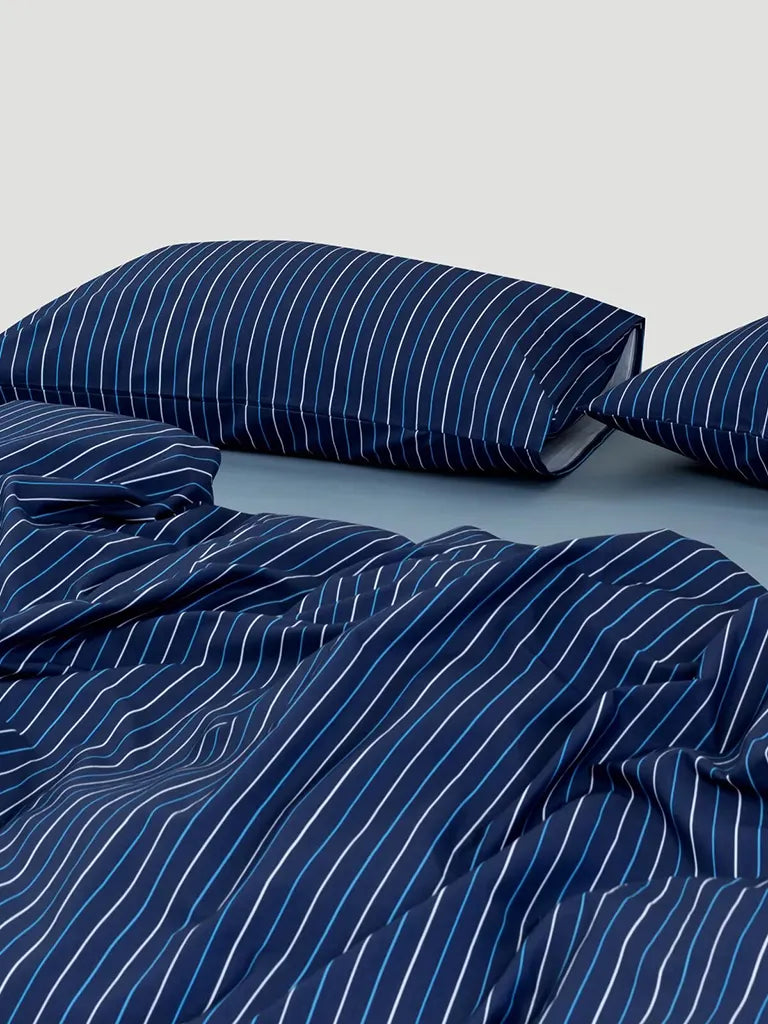 Harbor Multi-Stripe Duvet Cover