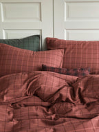 Heritage Check Cotton Flannel Bedding Set original reference image 12