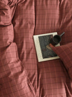 Heritage Check Cotton Flannel Bedding Set original reference image 14