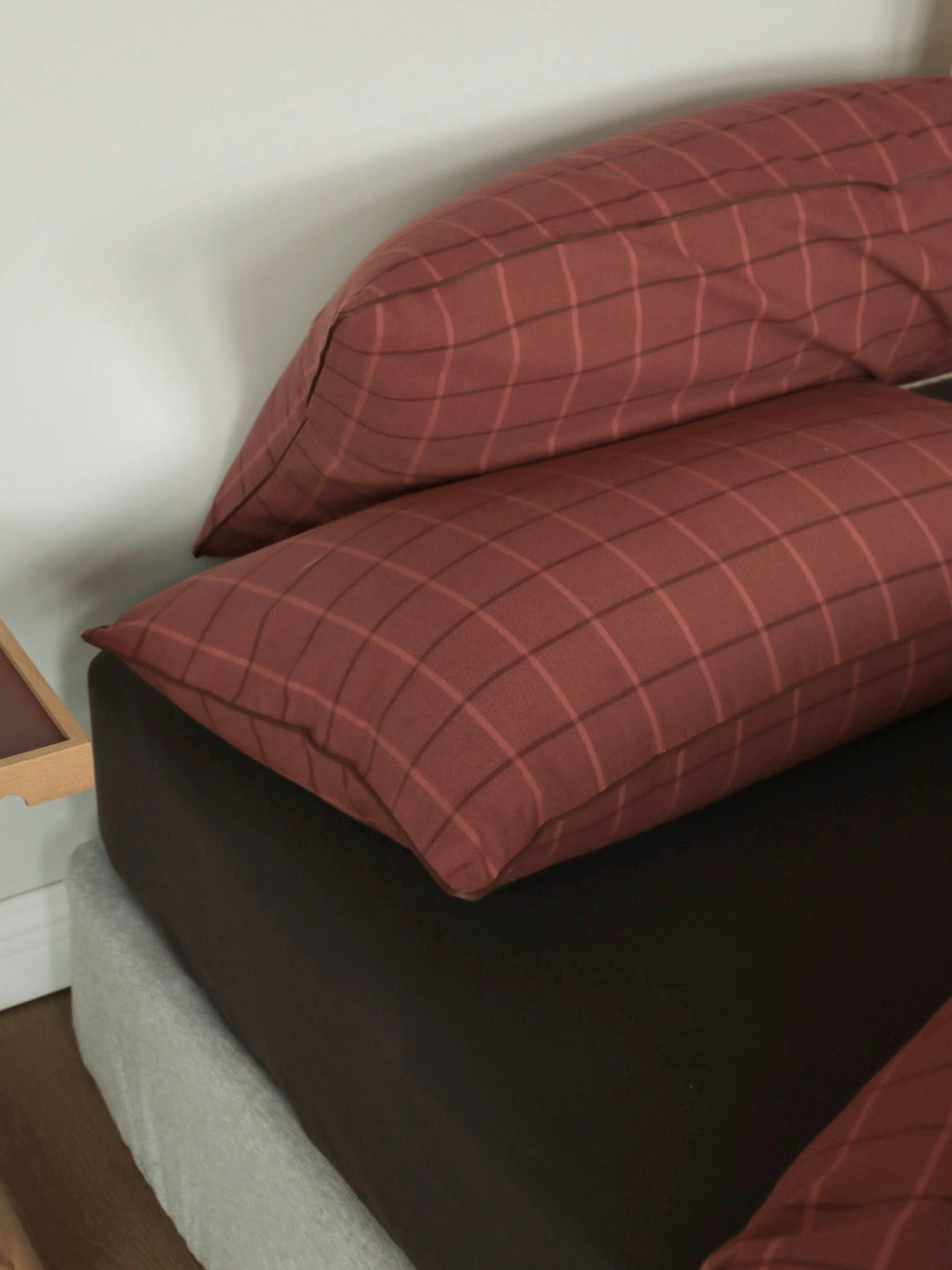 Heritage Check Cotton Flannel Bedding Set original reference image 15