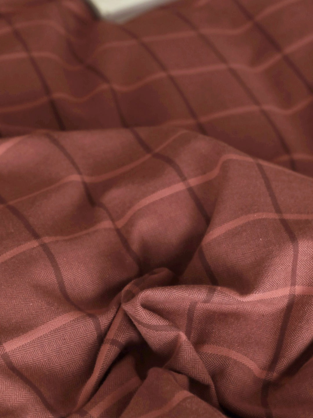 Heritage Check Cotton Flannel Bedding Set original reference image 16