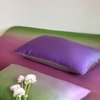 Luxury Ombre Aurora Duvet Cover - Green