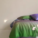 Luxury Ombre Aurora Duvet Cover - Purple