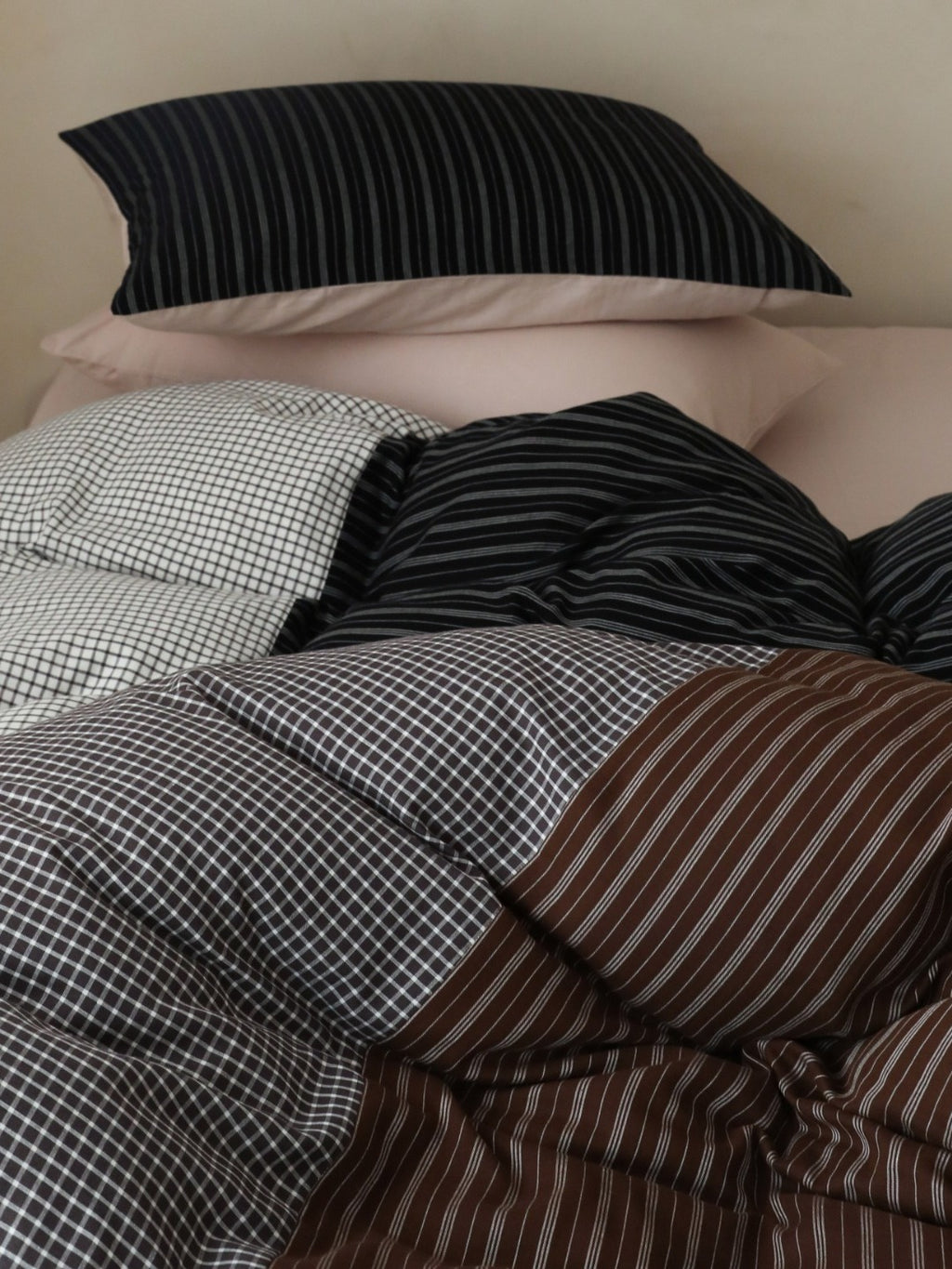Mosaic Cotton Double Gauze Bedding Set original reference image 3