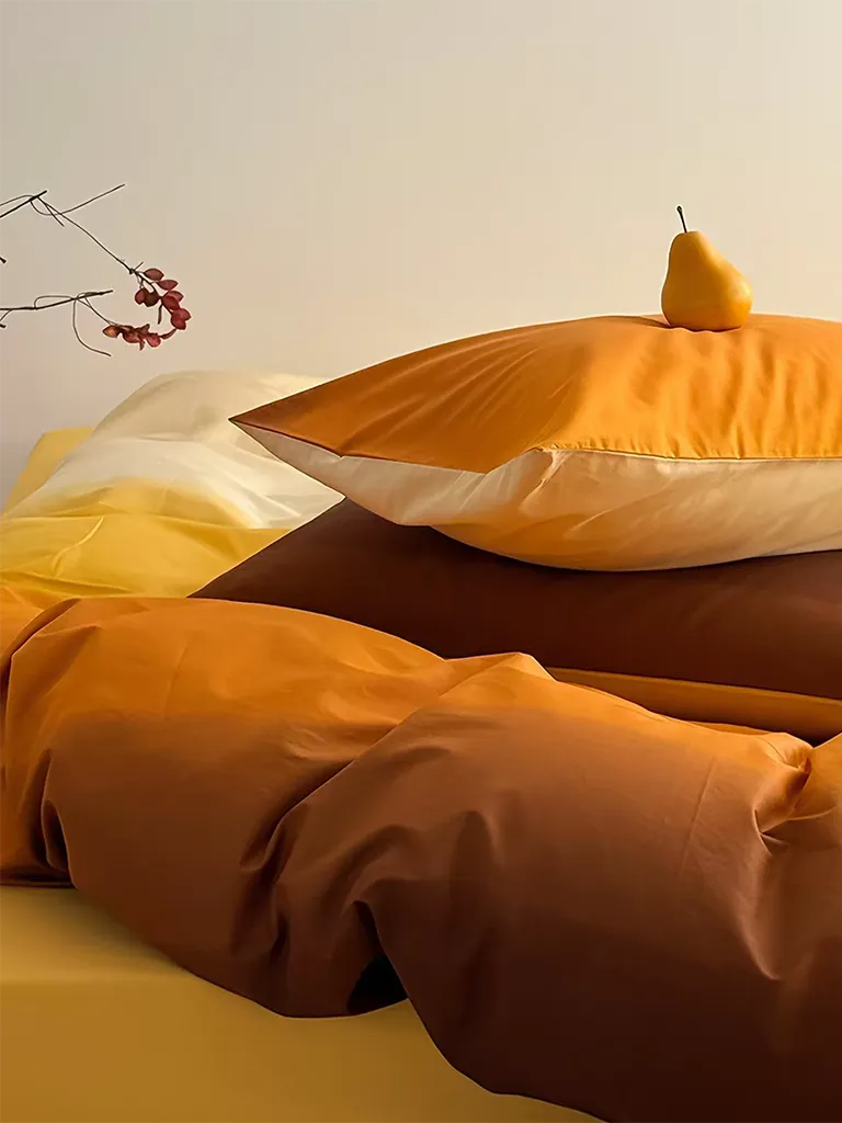 Ombre Gradient Cotton Duvet Cover