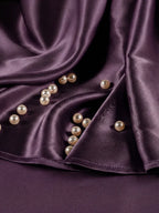 Plum 22 Momme Silk Flat Sheet