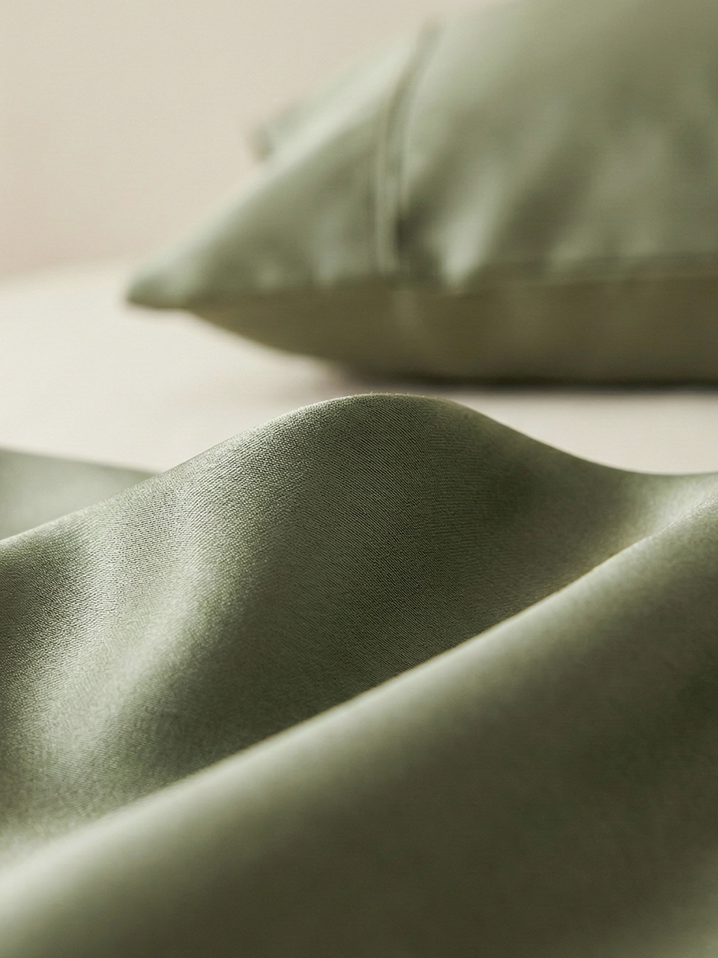 Sage Green 22 Momme Silk Flat Sheet