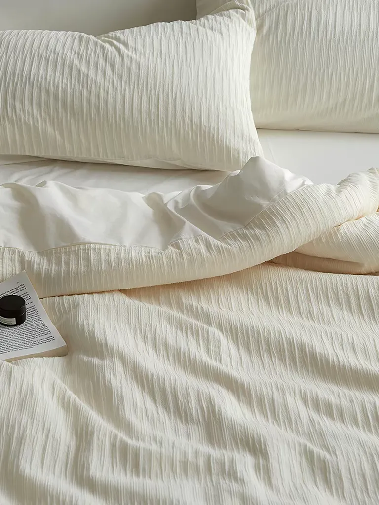 Seersucker Cotton Duvet Cover