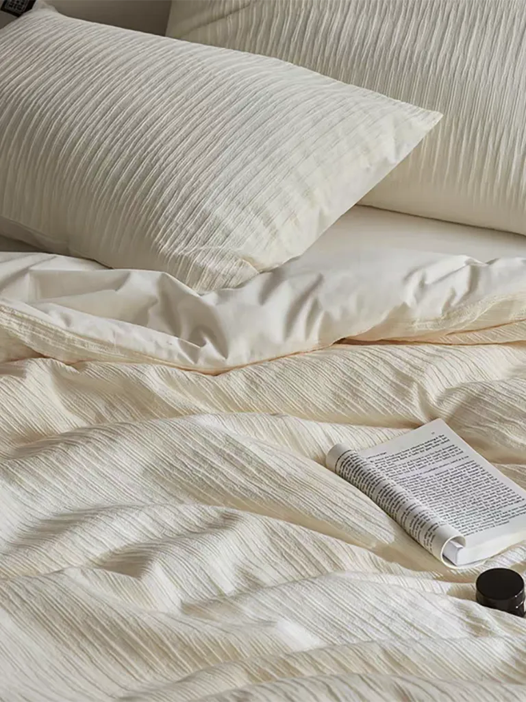 Seersucker Cotton Duvet Cover