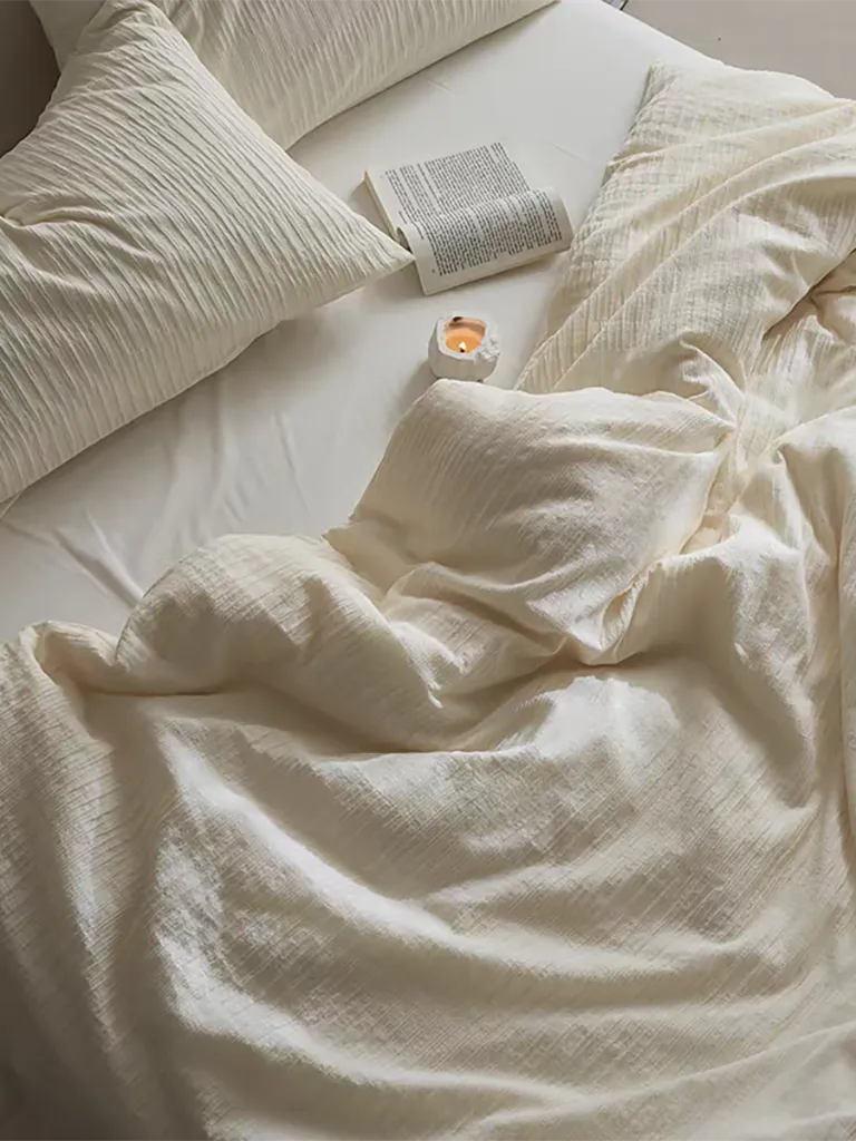 Seersucker Cotton Duvet Cover