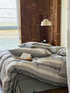 Silver Mist Jacquard Cotton Bedding Set original reference image 6