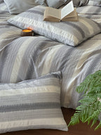 Silver Mist Jacquard Cotton Bedding Set original reference image 8