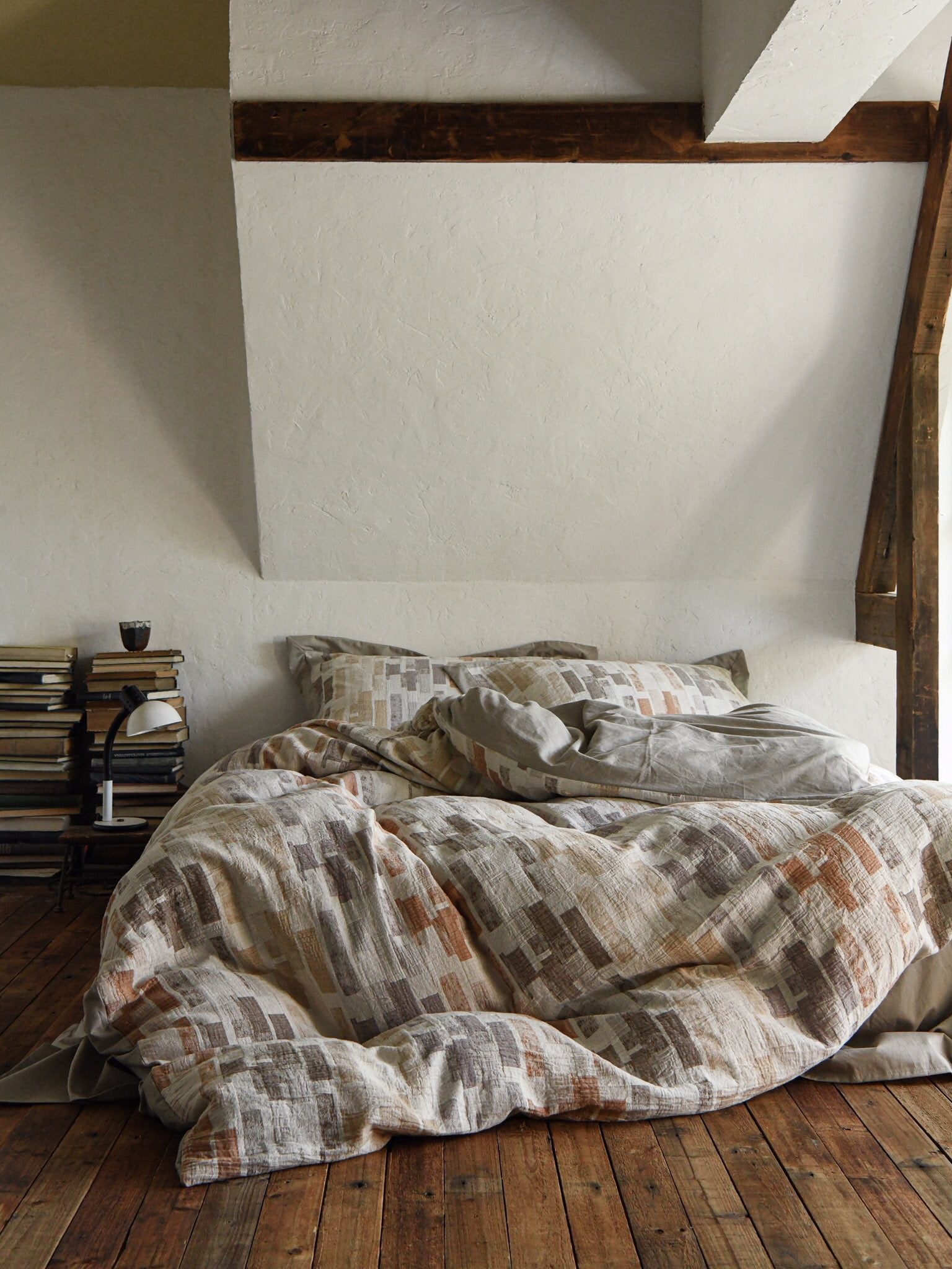 Terra Mosaic Cotton Jacquard Bedding Set original reference image 3
