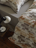 Terra Mosaic Cotton Jacquard Bedding Set original reference image 5