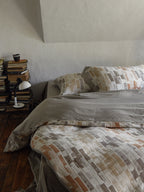 Terra Mosaic Cotton Jacquard Bedding Set original reference image 7