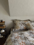 Terra Mosaic Cotton Jacquard Bedding Set original reference image 9