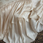 Ivory Ruffle Cloud Tencel Bedding Set