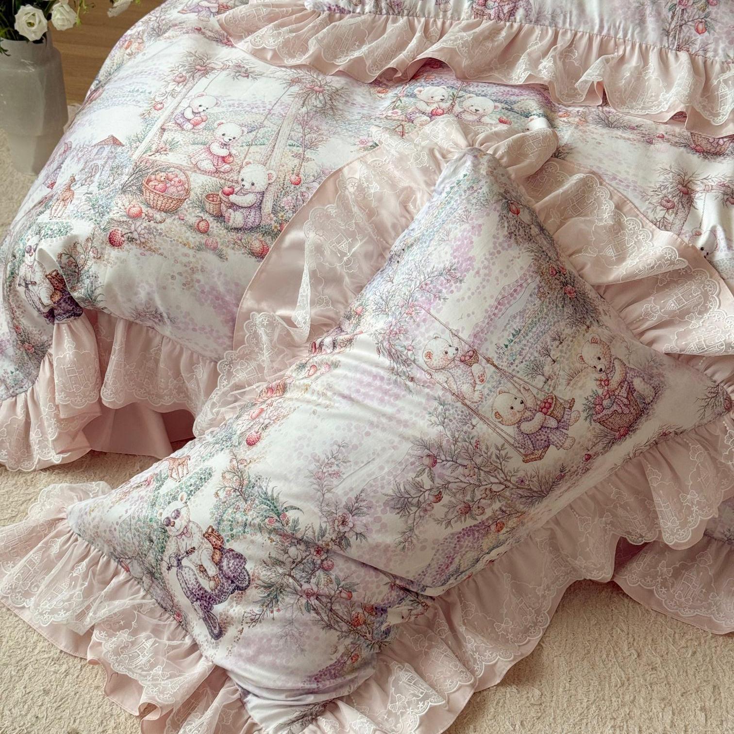 Coquette Lolita Ruffle Bedding Set