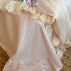 Vintage Oil Garden Ruched Bedding Set