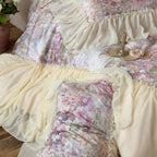 Blossom Veil Ruffle Bedding Set