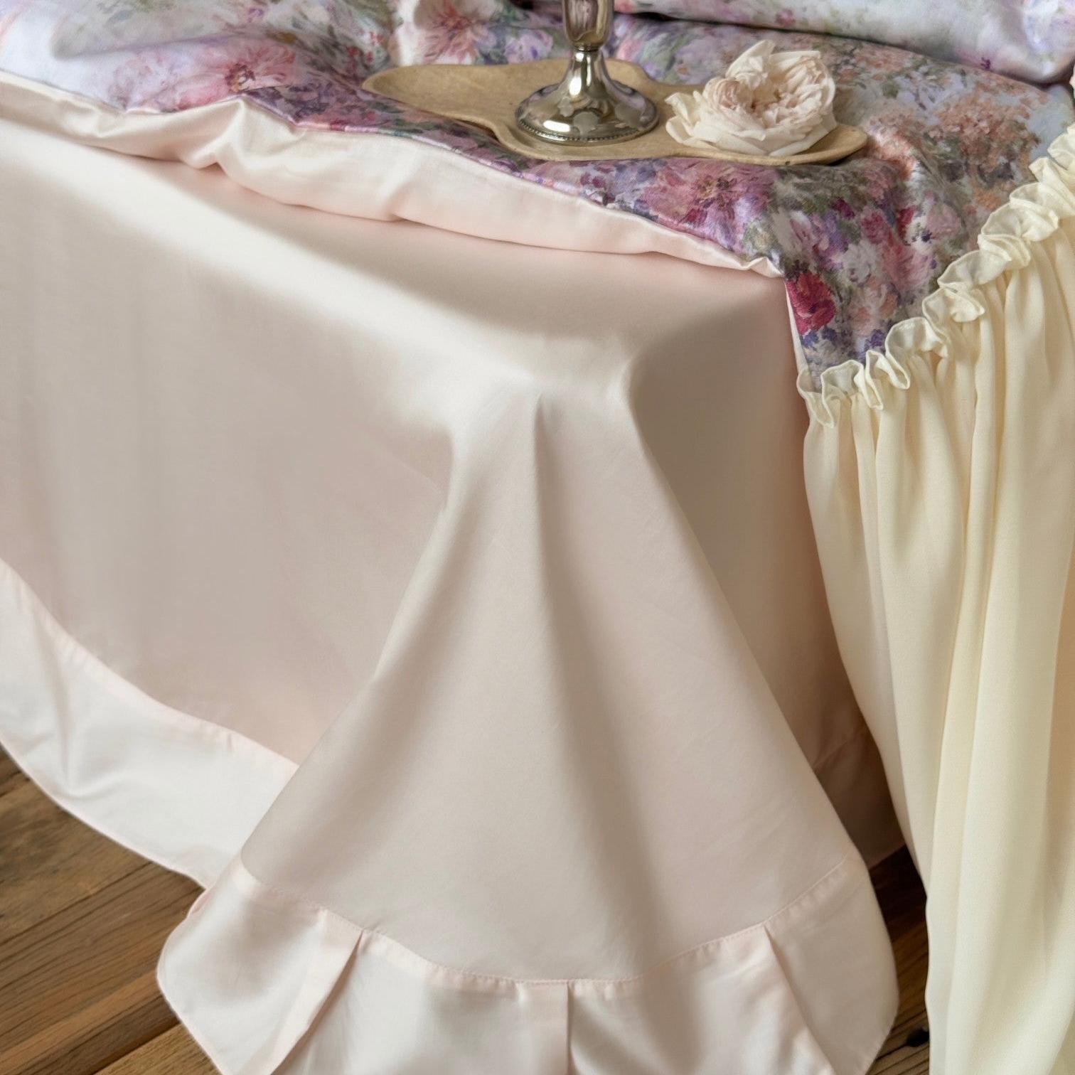 Blossom Veil Ruffle Bedding Set