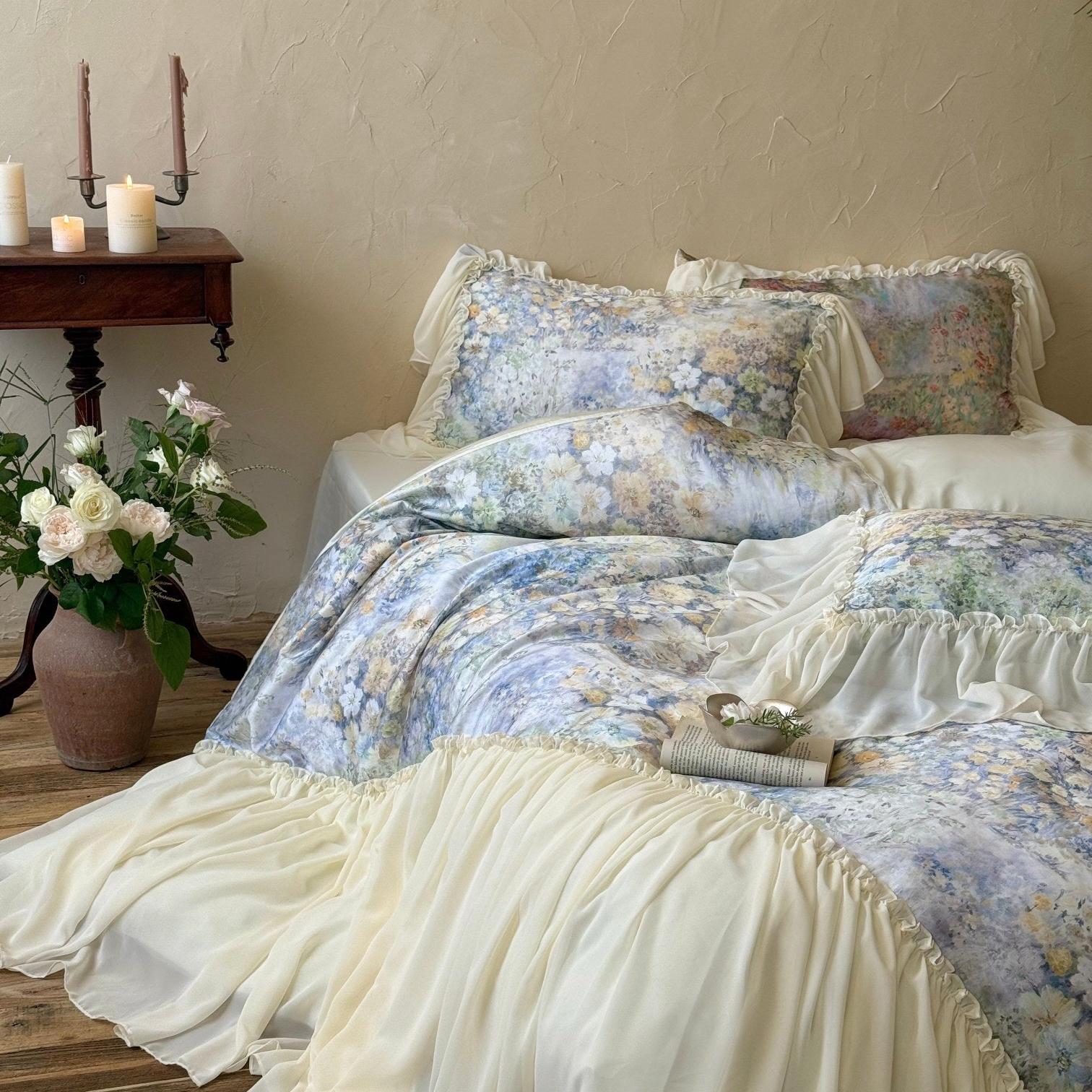 Meadow Whisper Ruffle Bedding Set