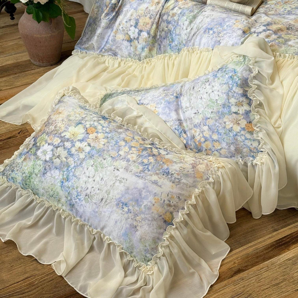 Meadow Whisper Ruffle Bedding Set
