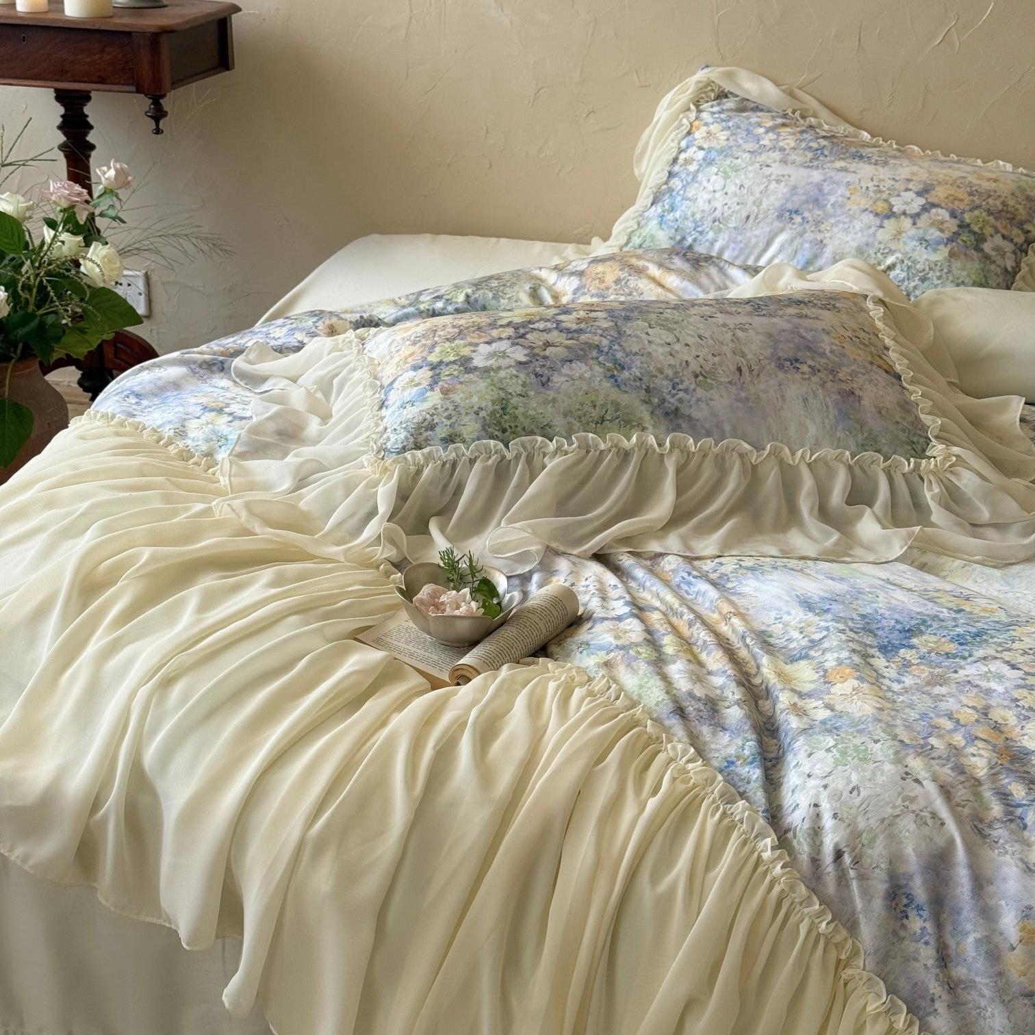 Meadow Whisper Ruffle Bedding Set