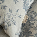 Quiet Manor Toile Ruched Bedding Set