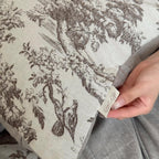 Heritage Meadow Toile Ruched Bedding Set