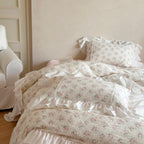 Blossom Puff Ruffle Muslin Bedding Set