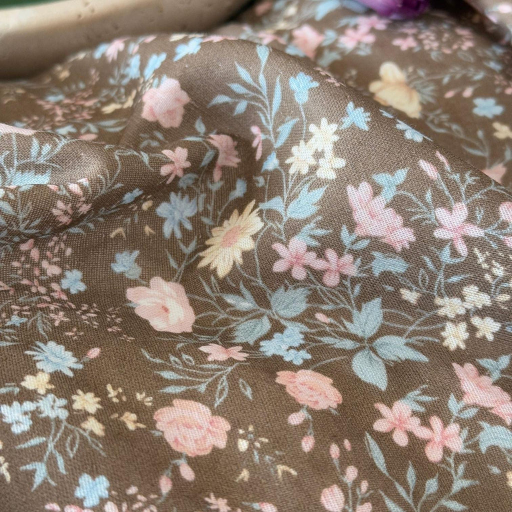 Autumn Meadow Ruffle Muslin Gauze Bedding Set