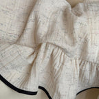 Ivory Whisper Ruffle Cotton Bedding Set