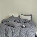 Harbor Breeze Stripe Seersucker Duvet Cover