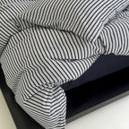Harbor Breeze Stripe Seersucker Duvet Cover
