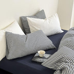 Harbor Breeze Stripe Seersucker Duvet Cover